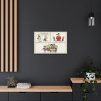 Peanuts Comic Strip Canvas