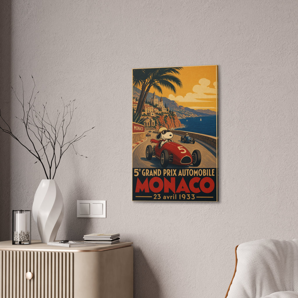 Monaco Grand Prix Canvas