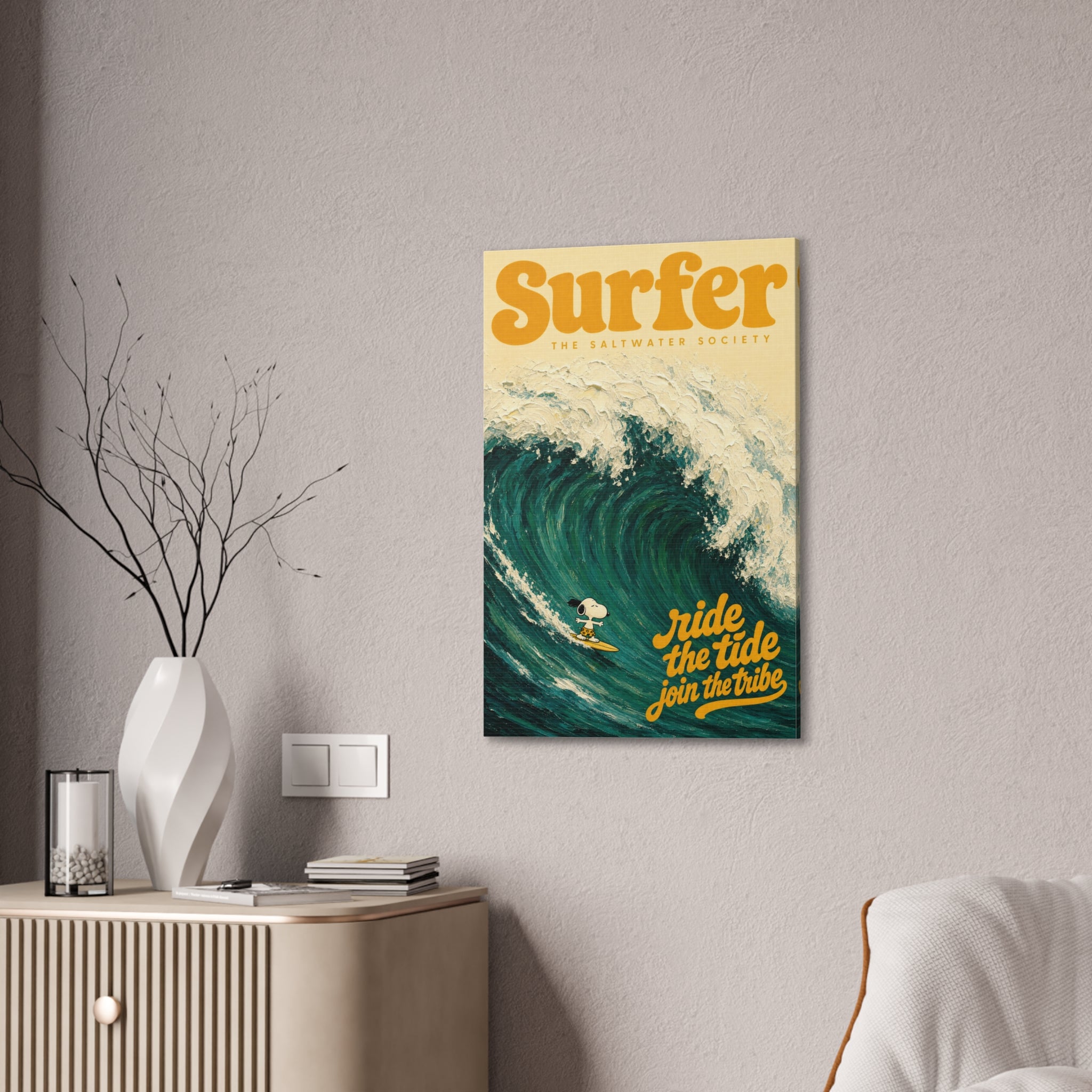 Ride The Tide Canvas
