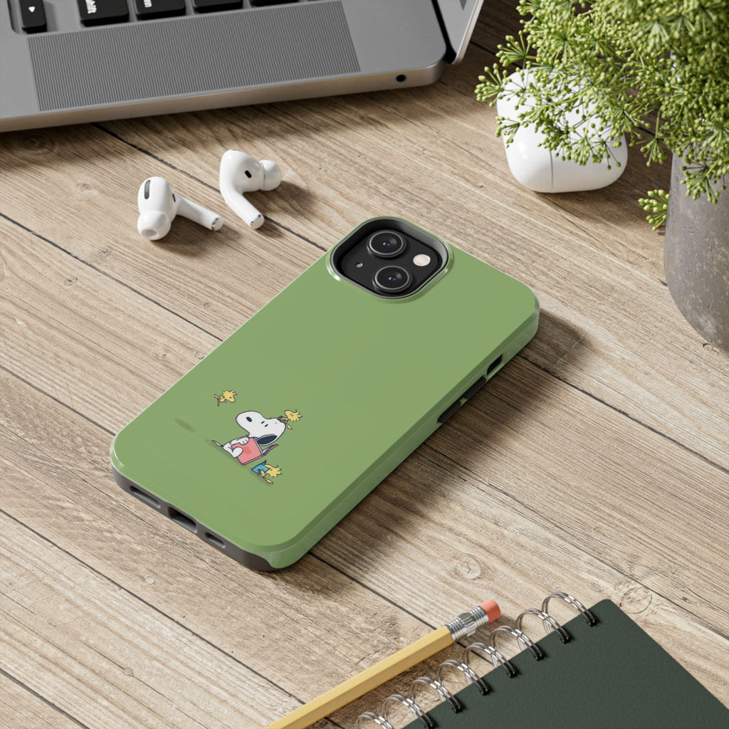 Green Snoopy Phone Case