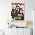 Snoopy Scream Parody Canvas