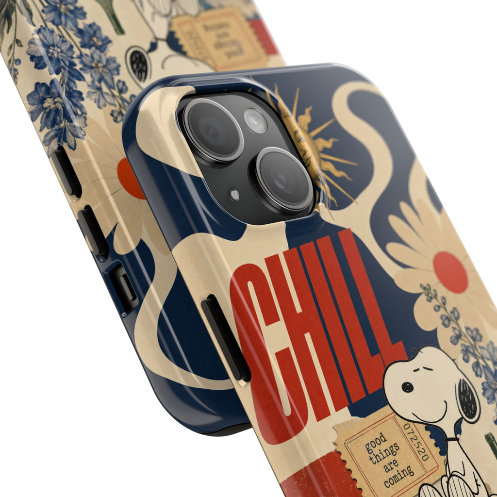 Snoopy Chill Collage Case