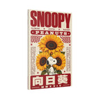 Snoopy Sunflower Peanuts Canvas