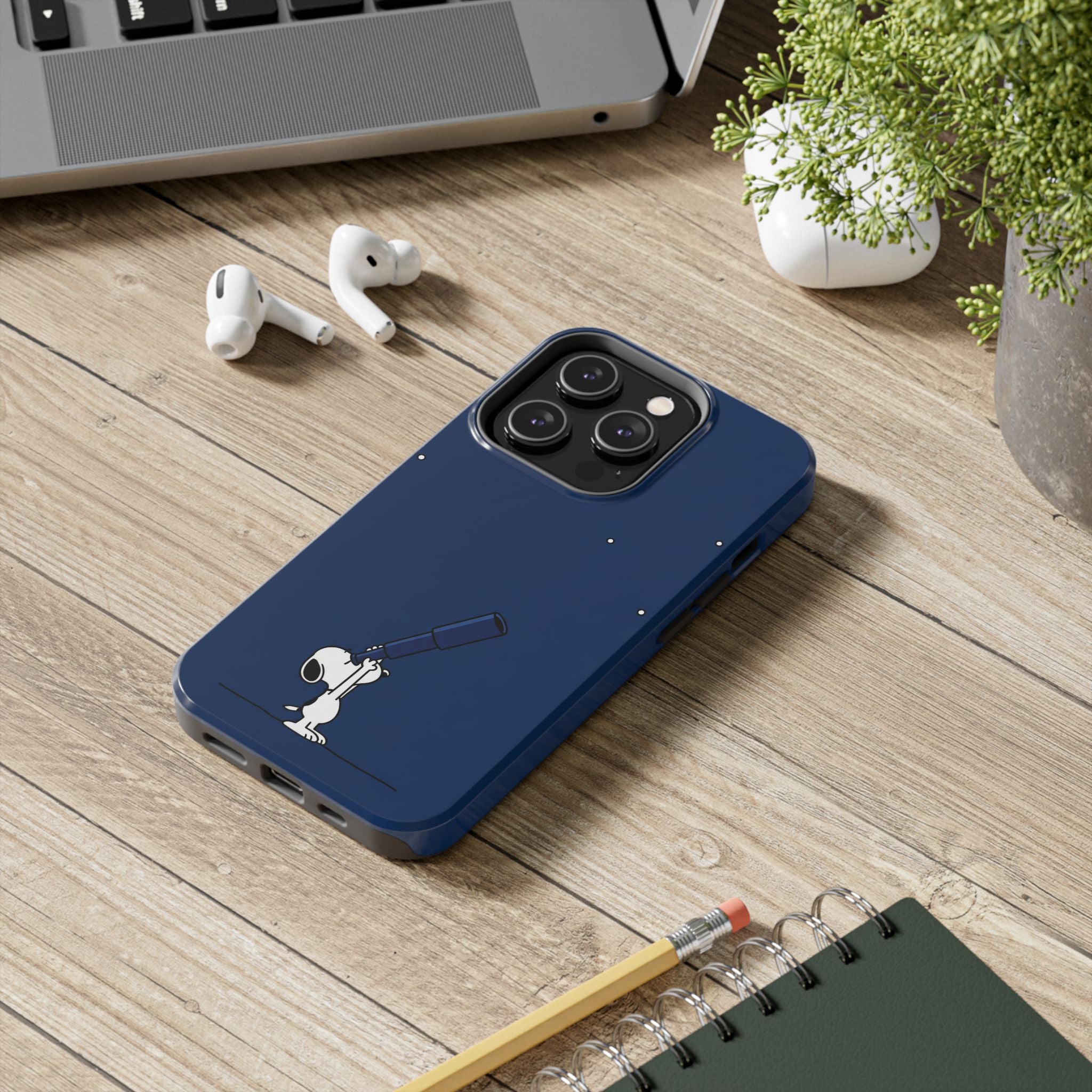 Snoopy Telescope Phone Case