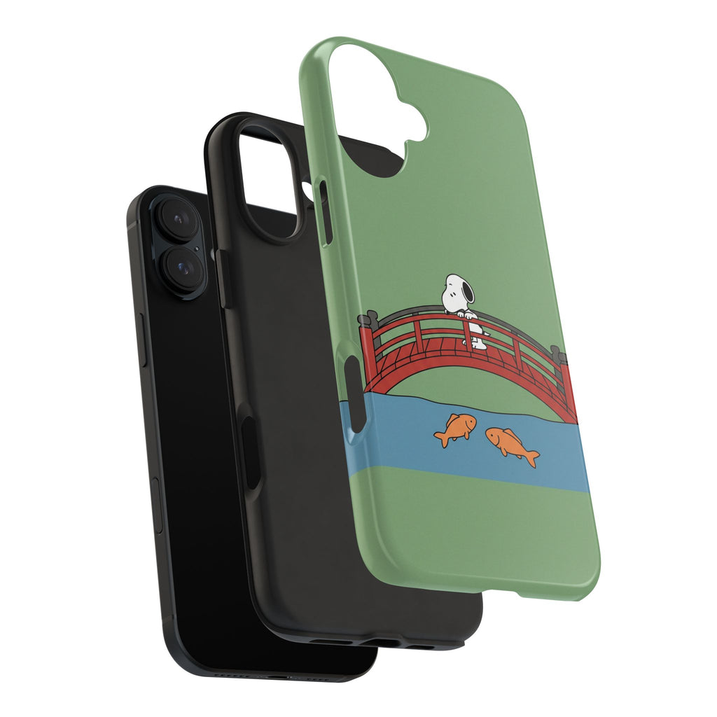 Koi Bridge Phone Case