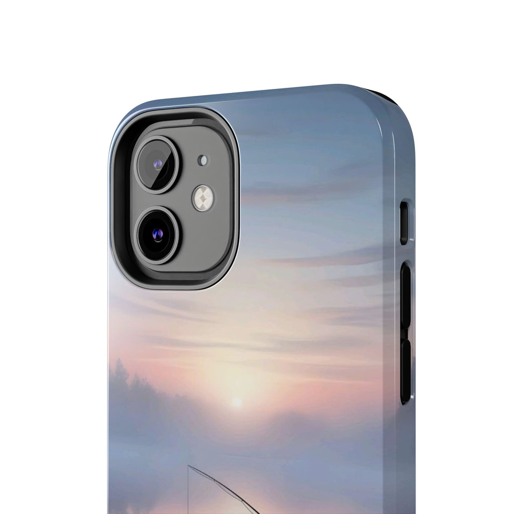 Sunset Fishing Phone Case