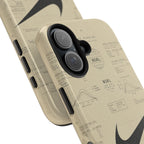 Graph Paper Phone Case