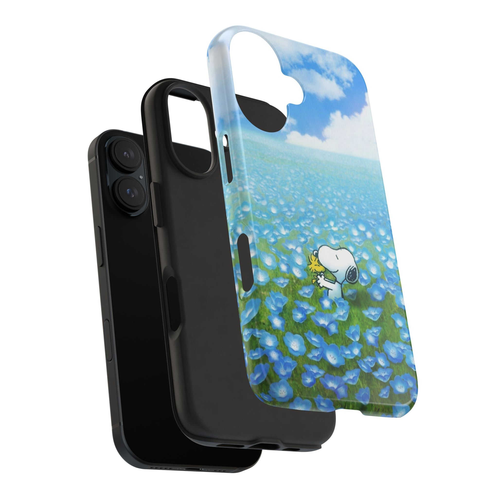 Blue Flower Field Case