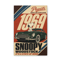 Woodstock 1969 Poster Canvas