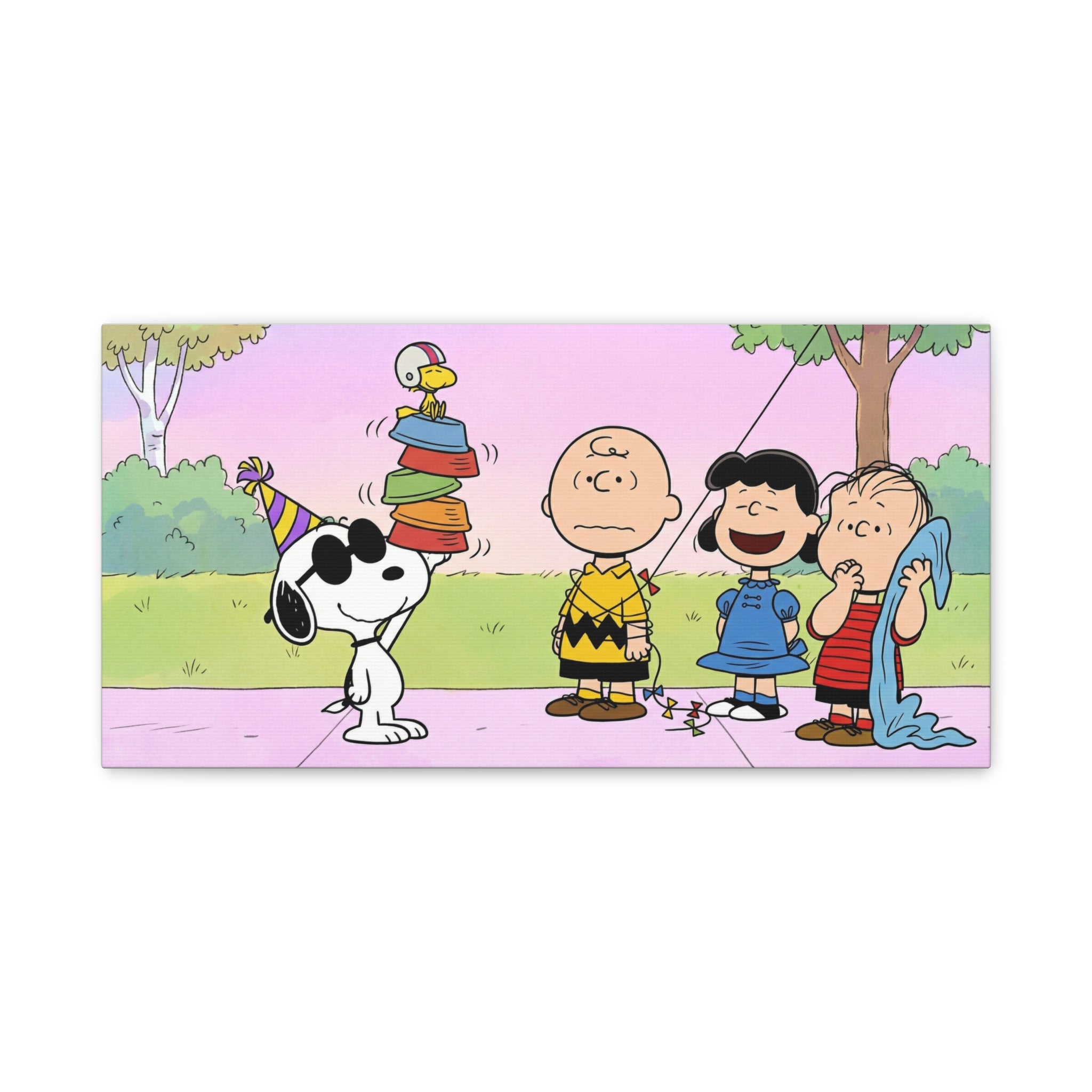 Peanuts Characters Canvas