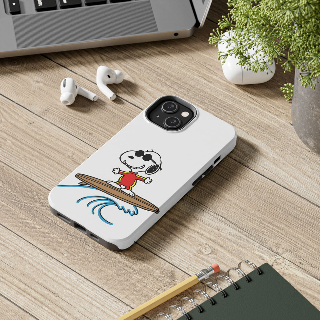 Surfer Puppy Phone Case