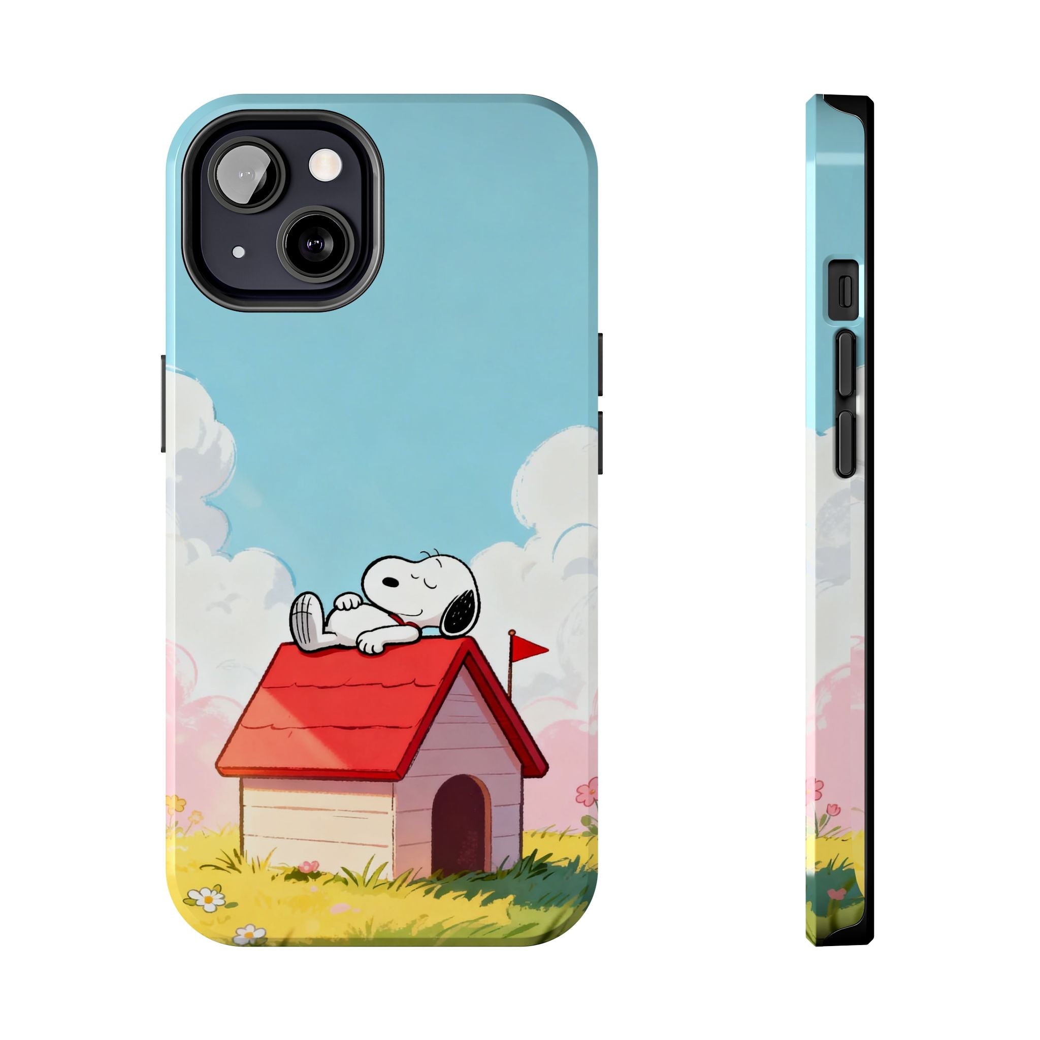 Relaxing Doghouse Phone Case