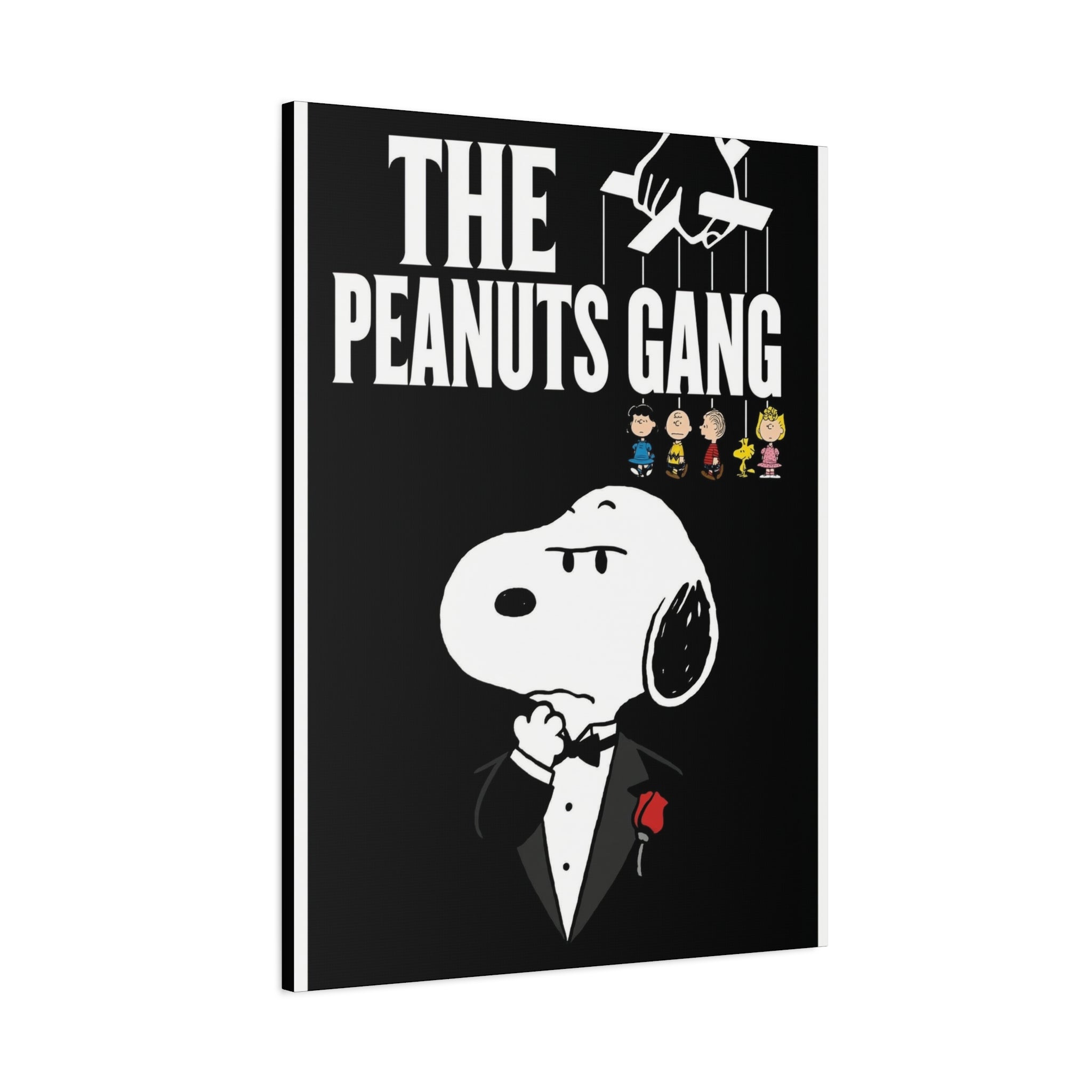 Snoopy Godfather Parody Canvas