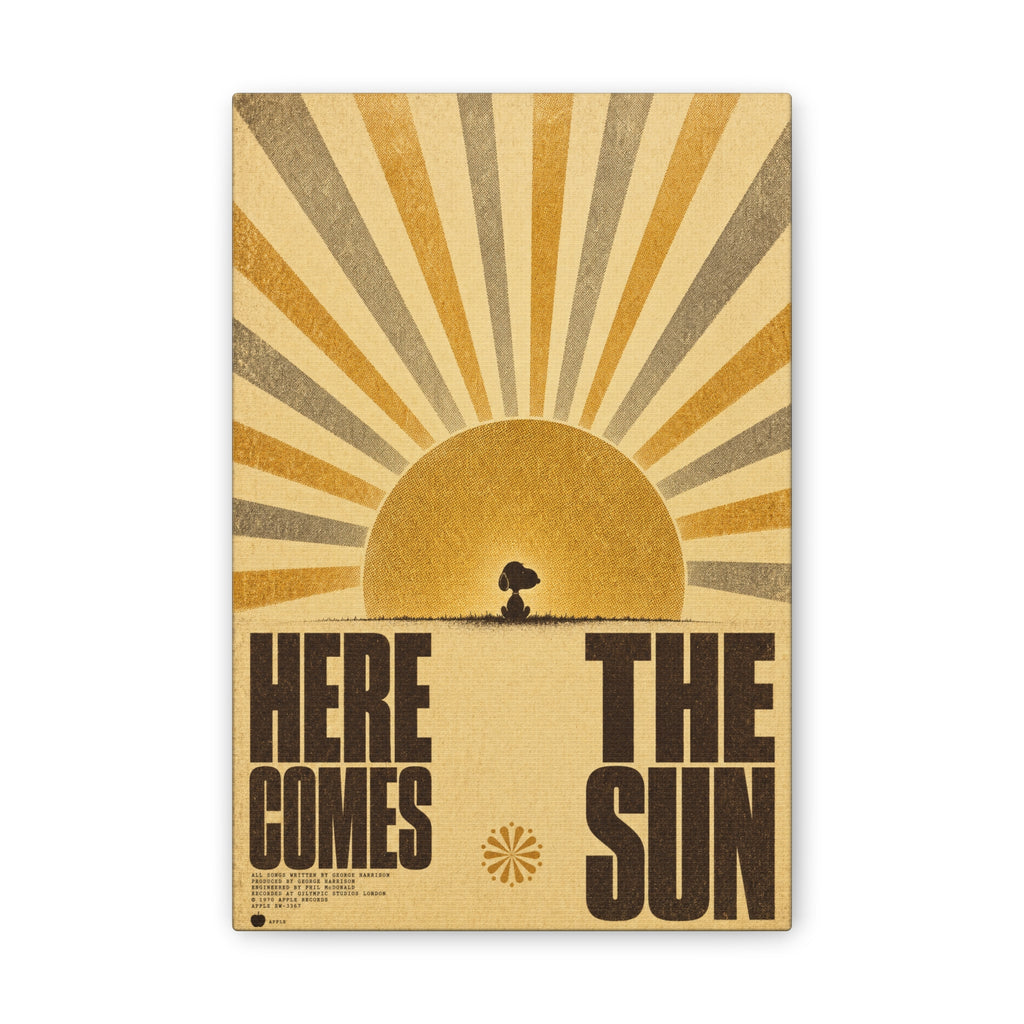 Here Comes The Sun Canvas
