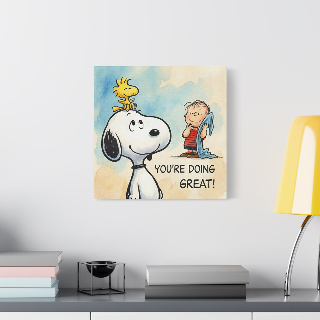 You're Doing Great Canvas