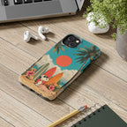 Retro Beach Sun Case