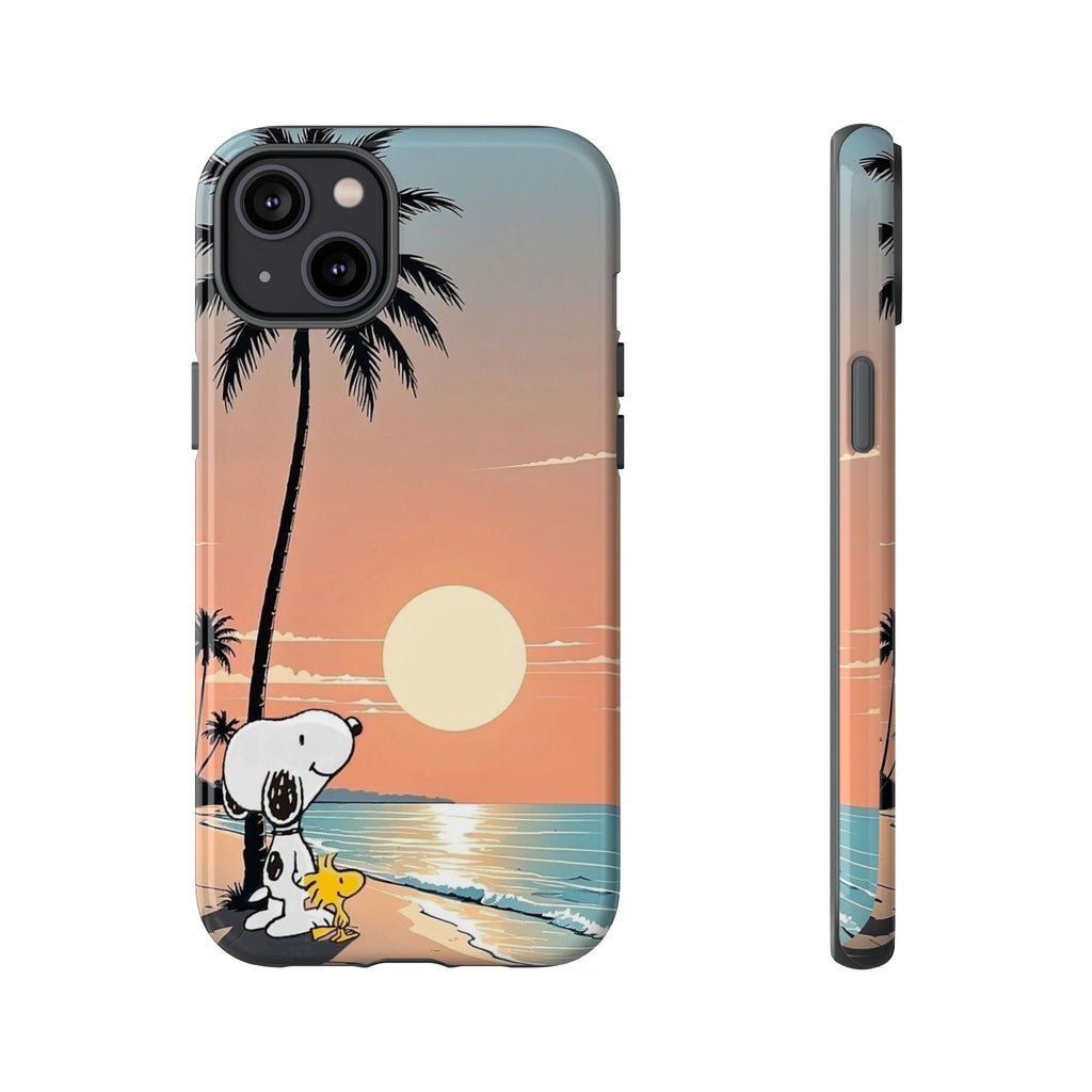 Snoopy Beach Sunset Phone Case