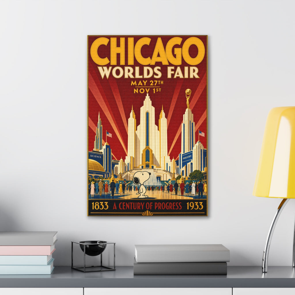 Chicago 1933 Fair Canvas