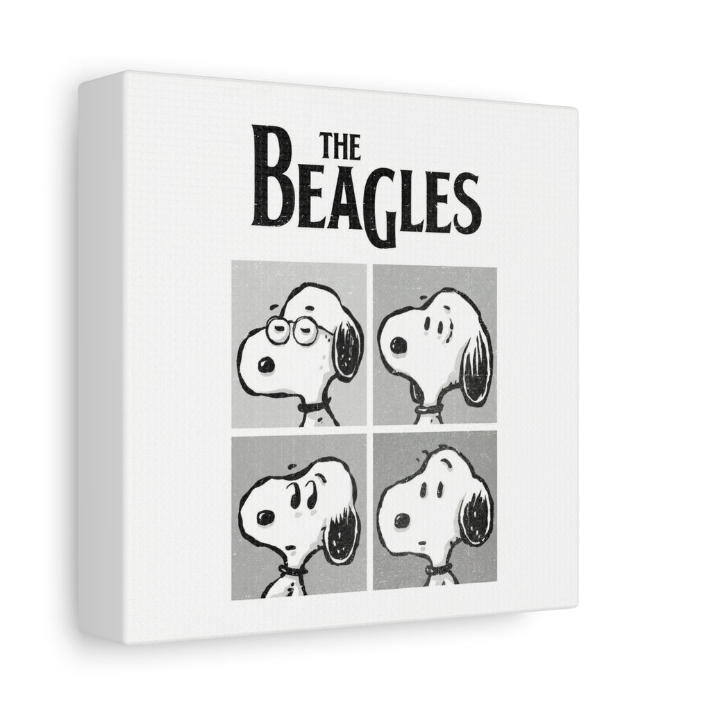 The Beagles Pop Canvas