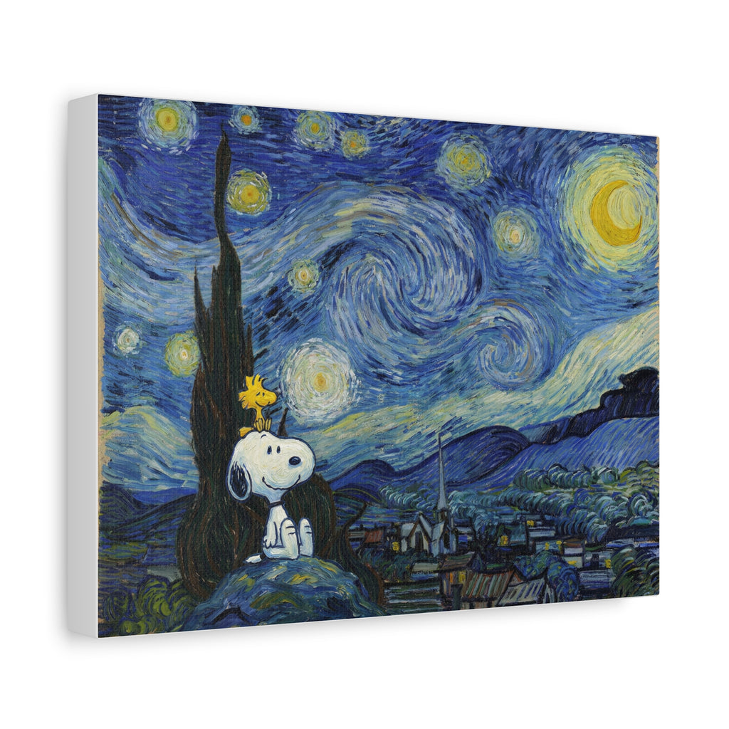Woodstock Starry Night Canvas