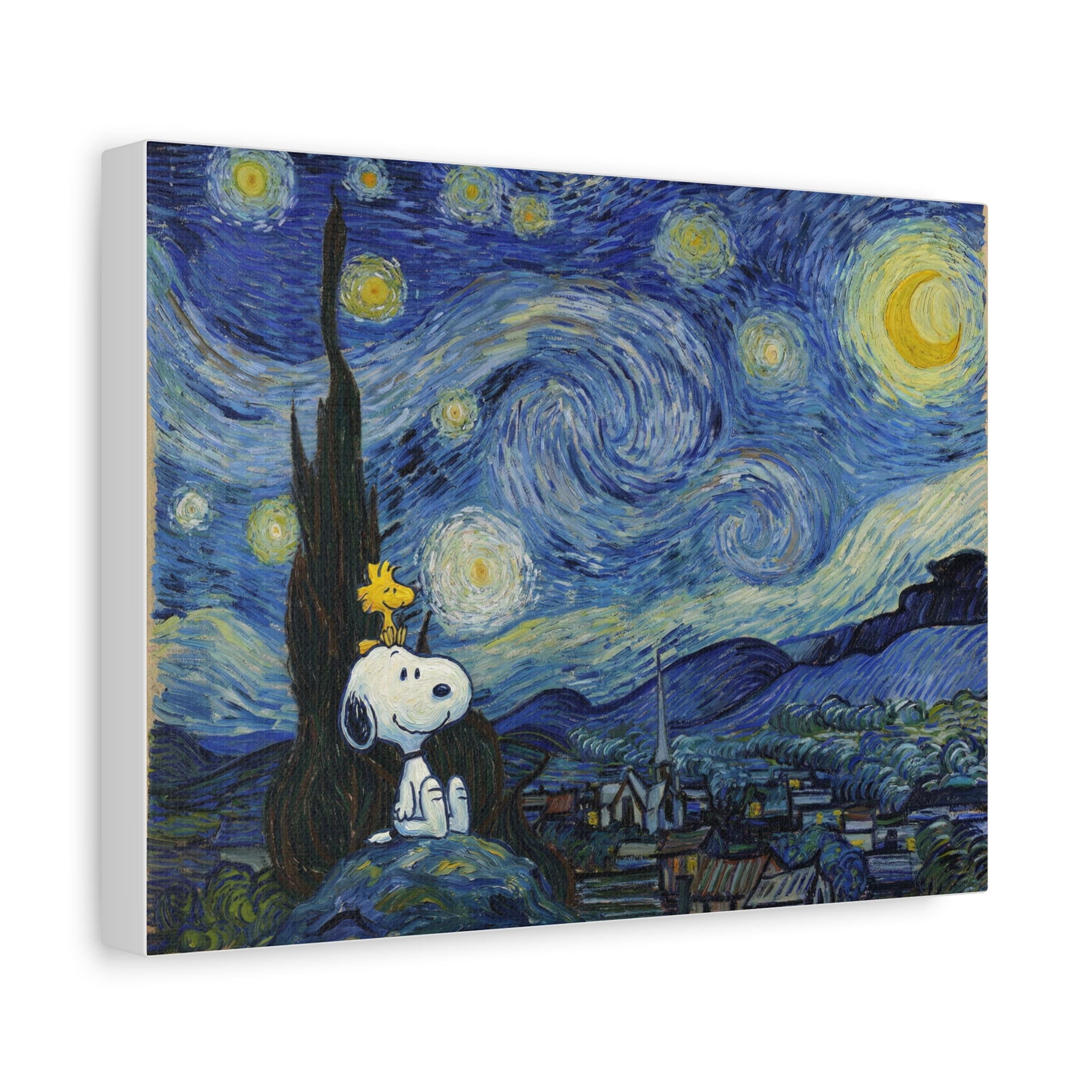 Woodstock Starry Night Canvas