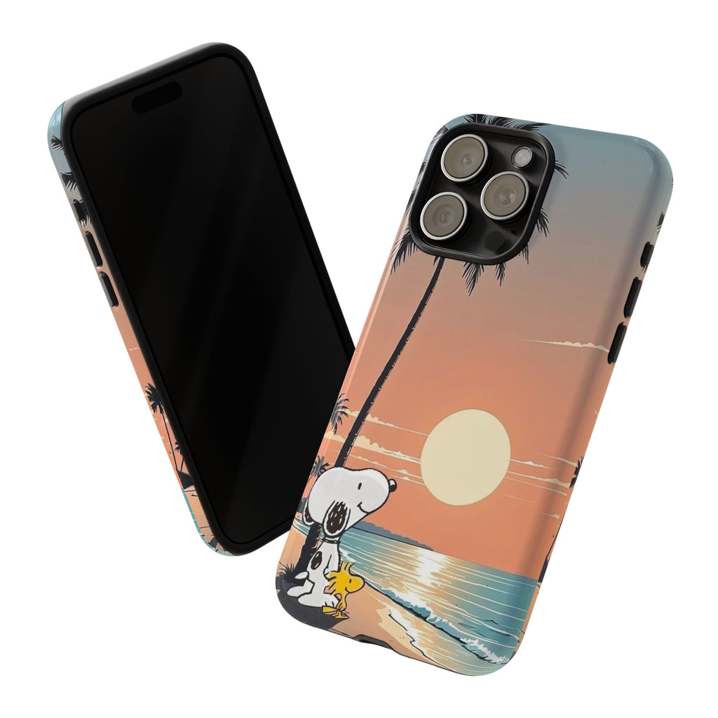 Snoopy Beach Sunset Phone Case