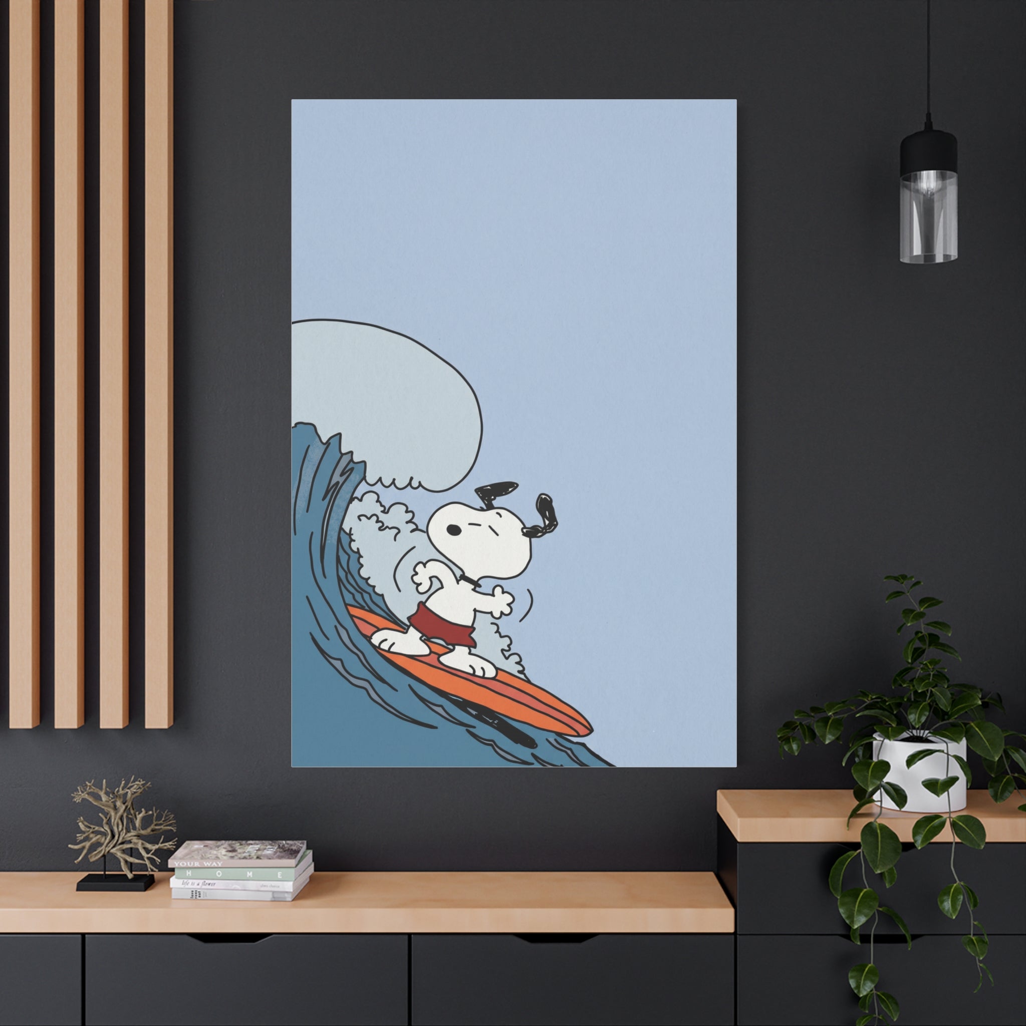 Summer Surf Poster Canvas