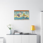 Shred It Surf Canvas