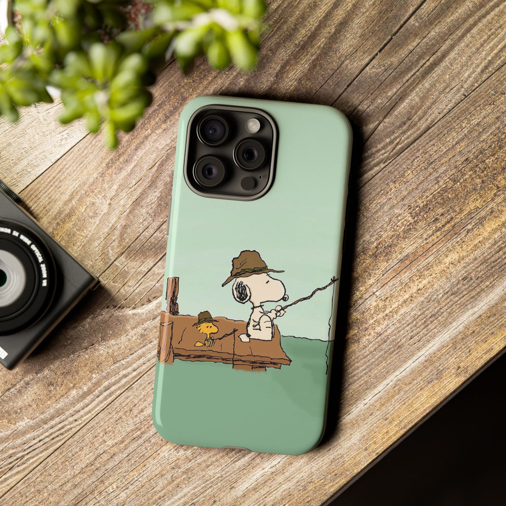 Snoopy Fishing Phone Case