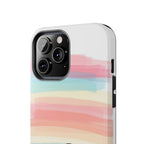 Pastel Stripe Peanuts Phone Case