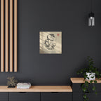 Zen Snoopy Woodstock Canvas