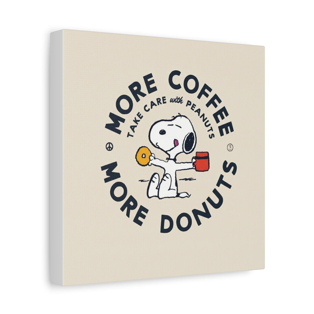 Coffee And Donuts Canvas