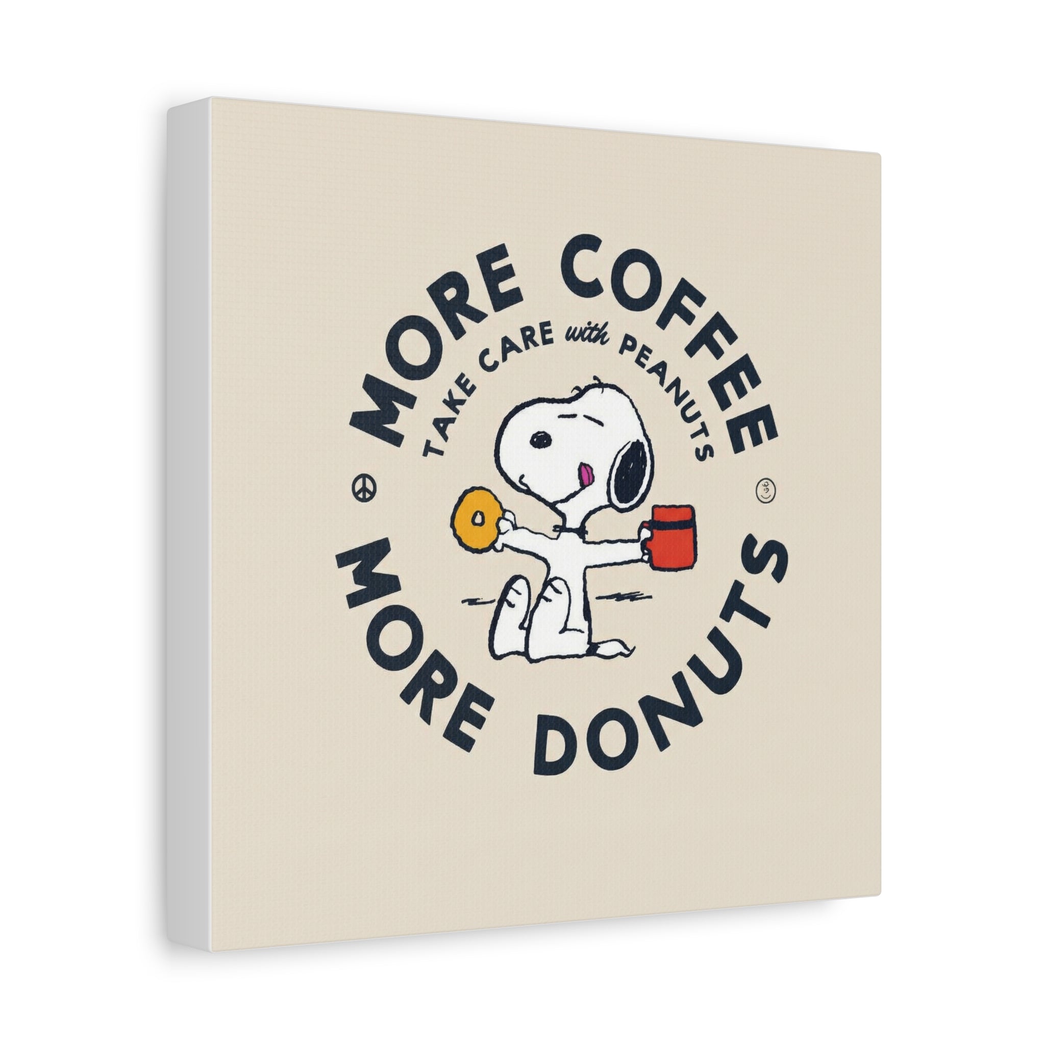 Coffee And Donuts Canvas