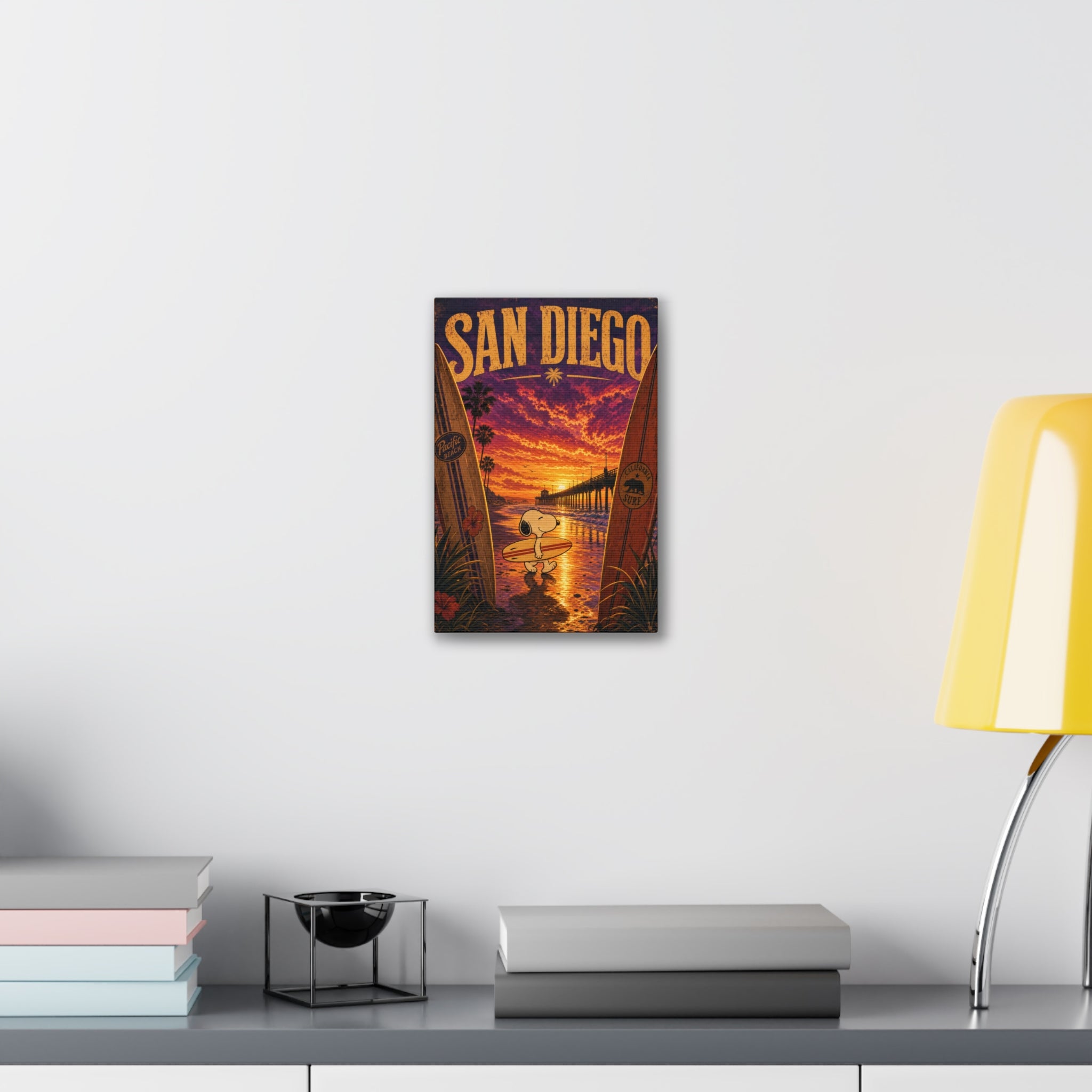 San Diego Surf Canvas