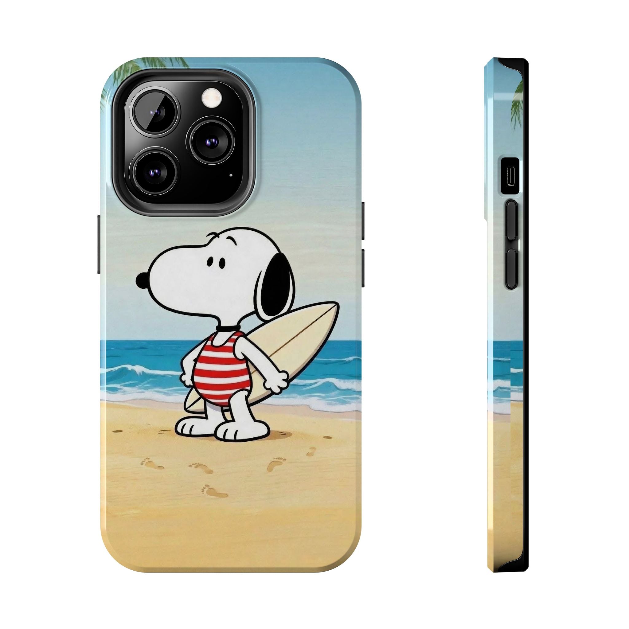 Beach Cartoon Surf Case