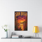 San Diego Surf Canvas
