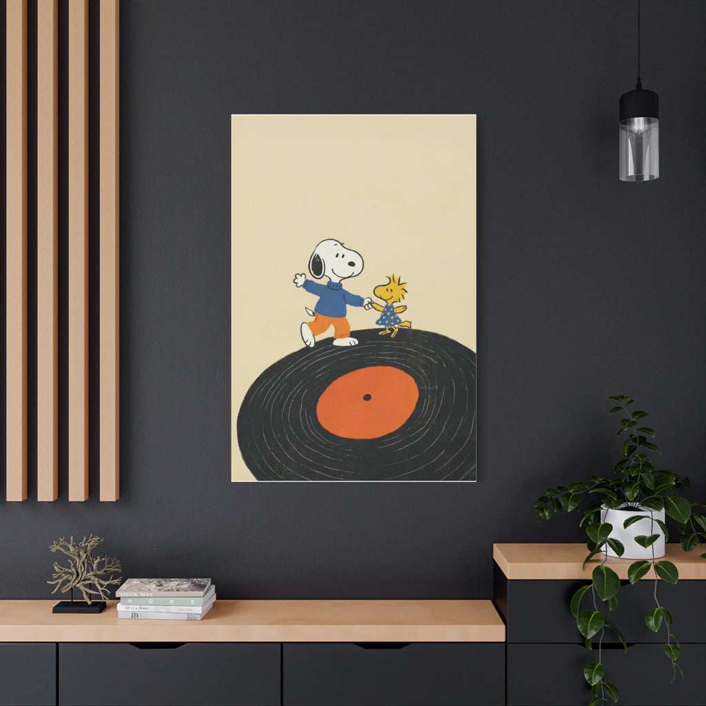 Dancing On Vinyl Canvas