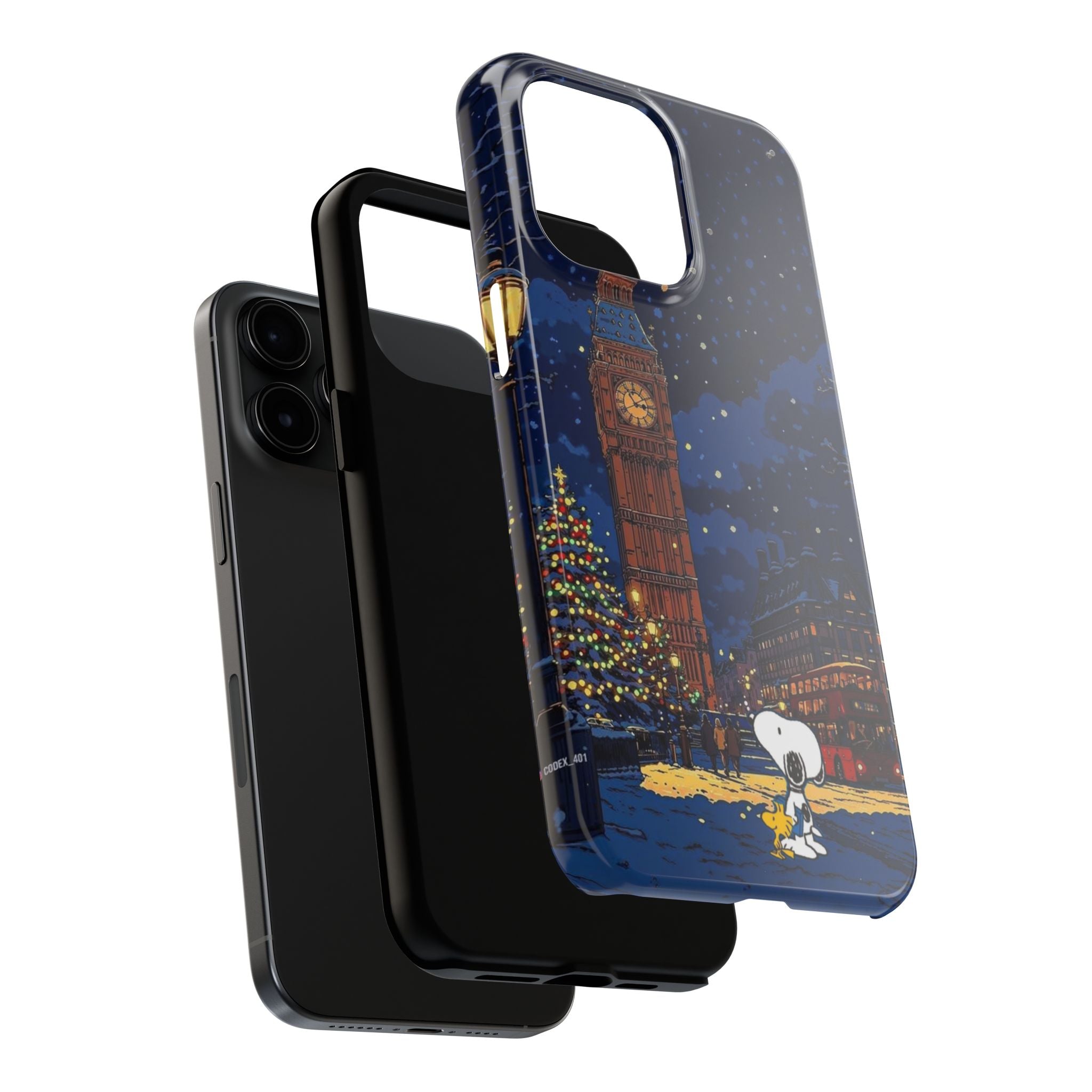 London Christmas Phone Case