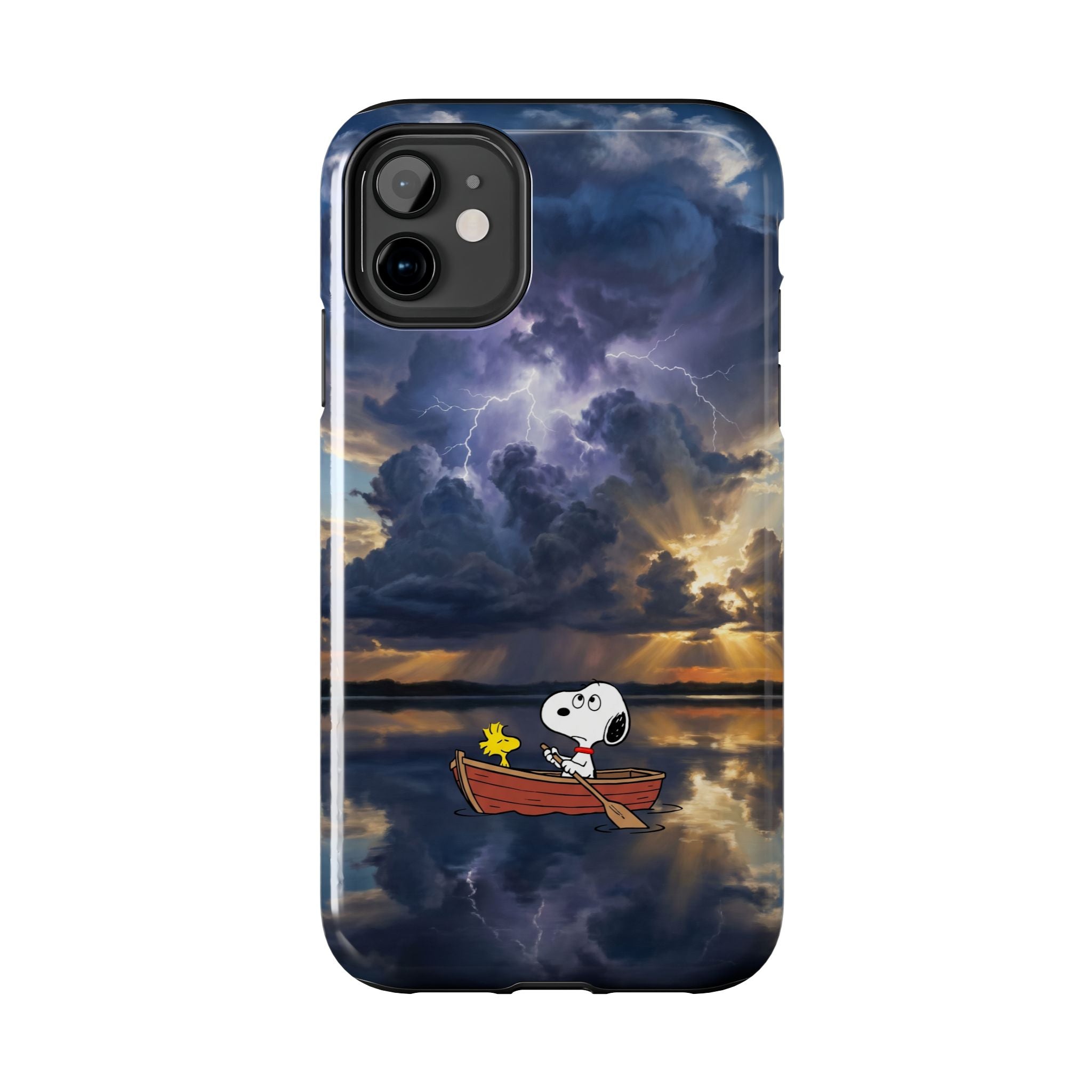 Stormy Rowboat Phone Case
