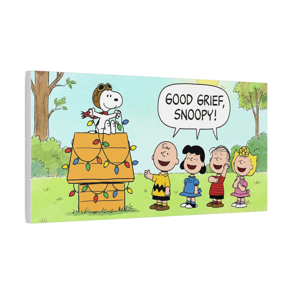 Good Grief Snoopy Canvas
