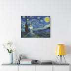 Snoopy Woodstock Starry Canvas