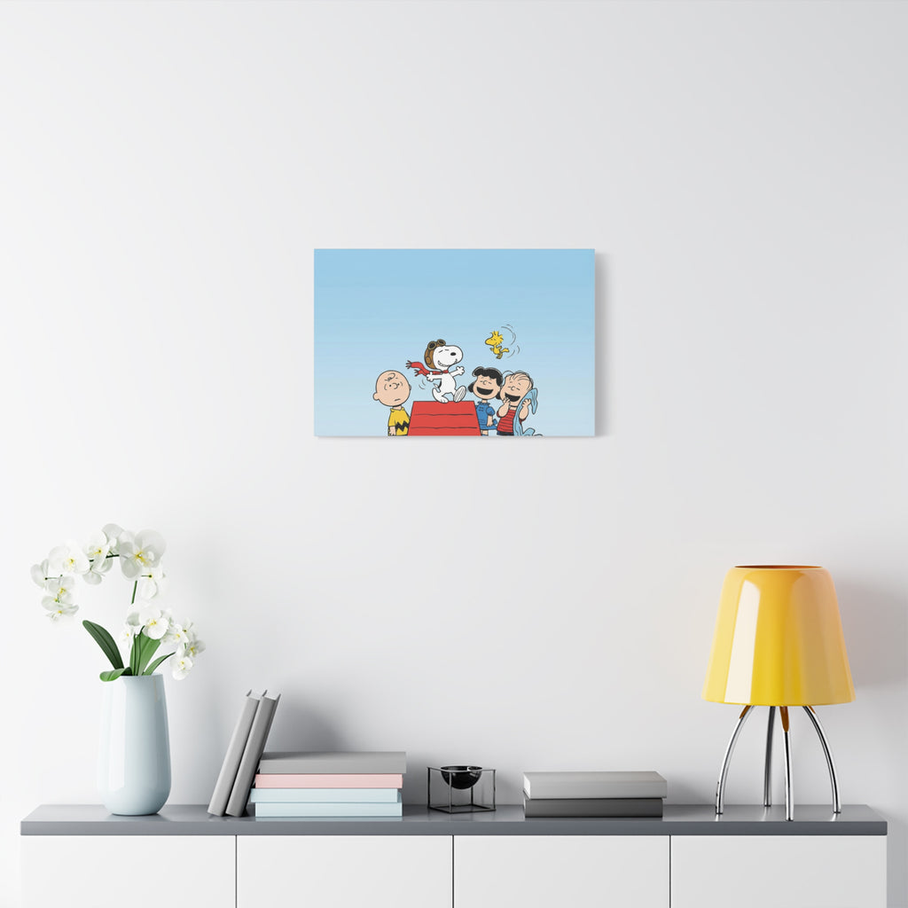 Snoopy and Friends Canvas