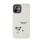 Snoopy Weightlifting Phone Case