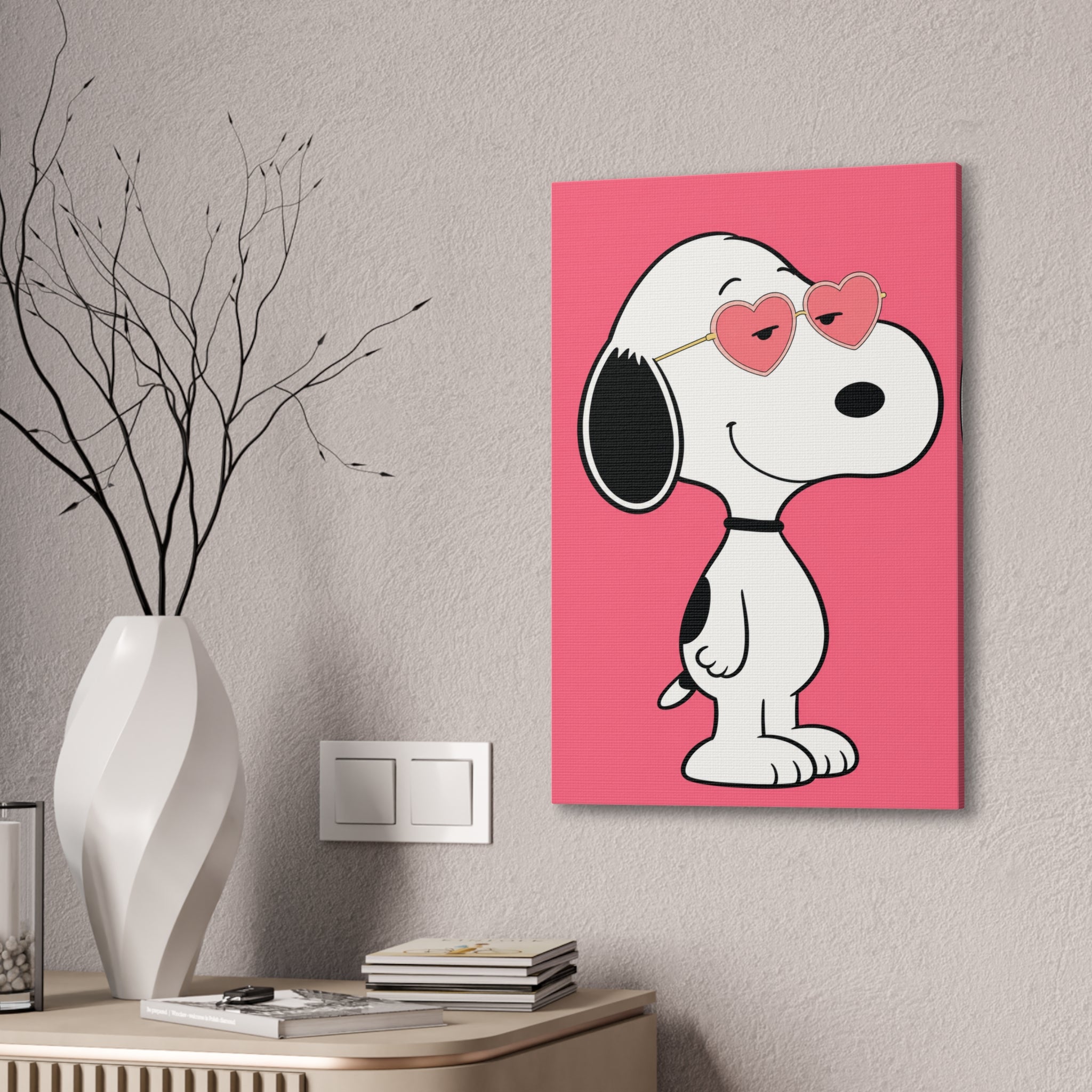 Heart Sunglasses Canvas