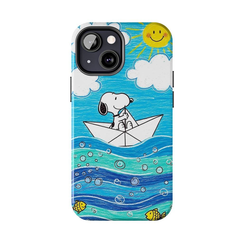 Snoopy Boat Phone Case