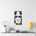 Dog Faces Pop Canvas