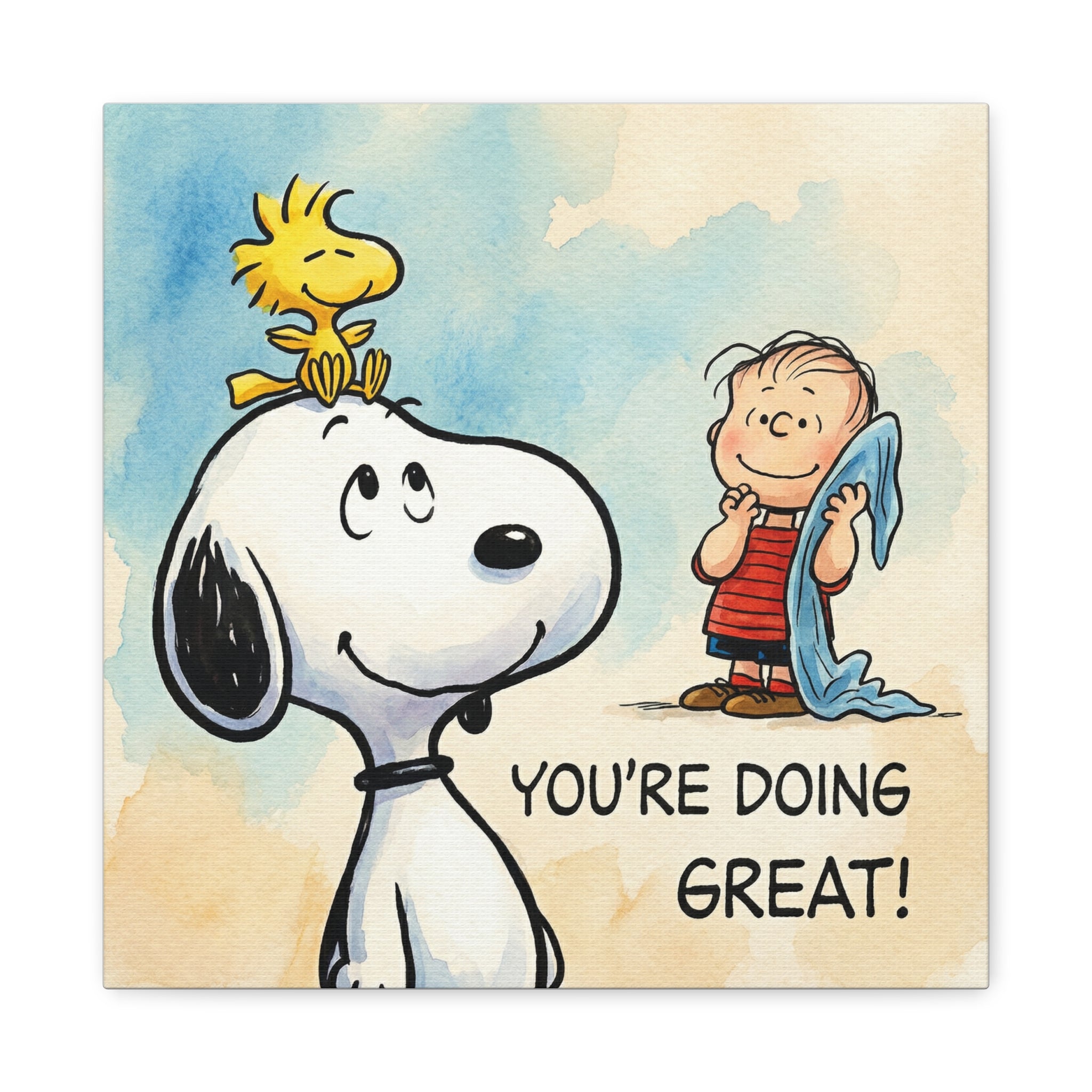 You're Doing Great Canvas
