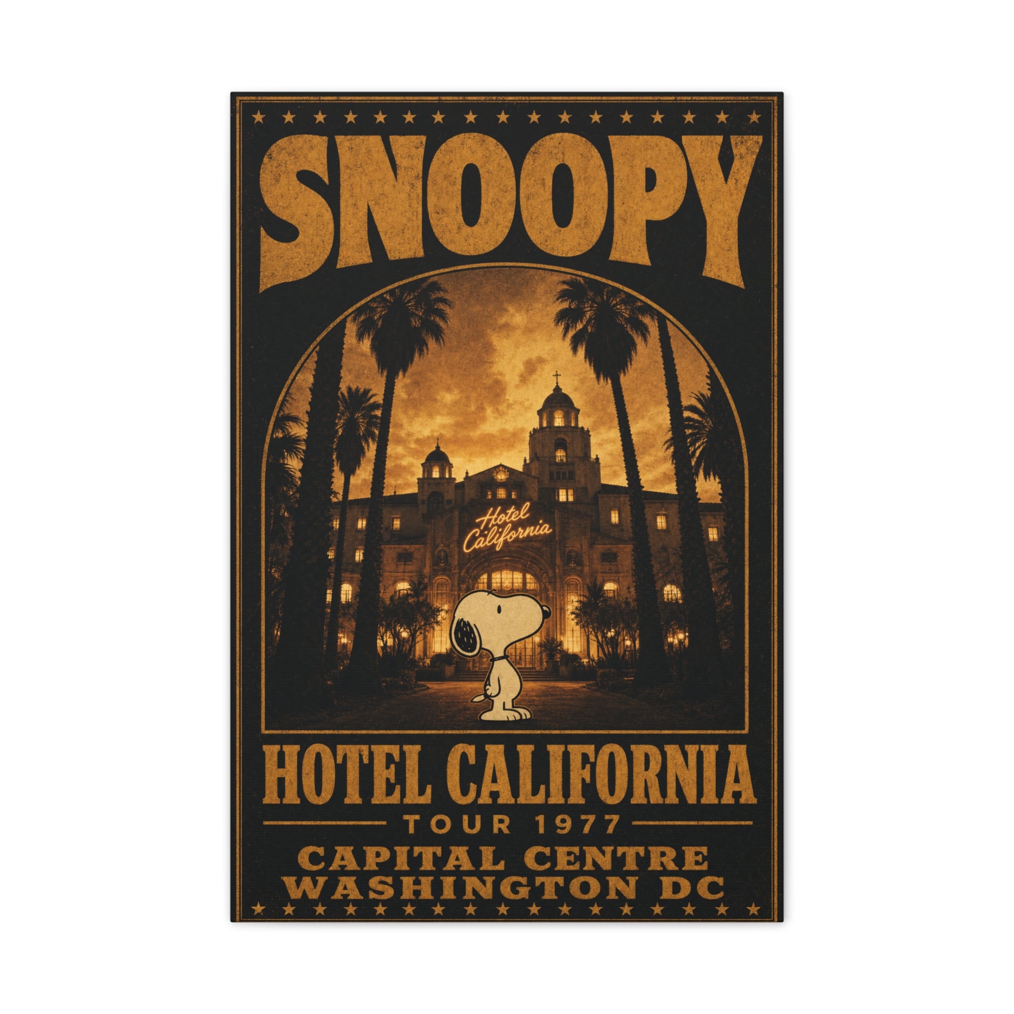 Hotel California Canvas