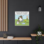 Snoopy Snack Detective Canvas
