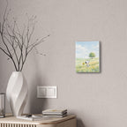 Snoopy and Woodstock Meadow Canvas